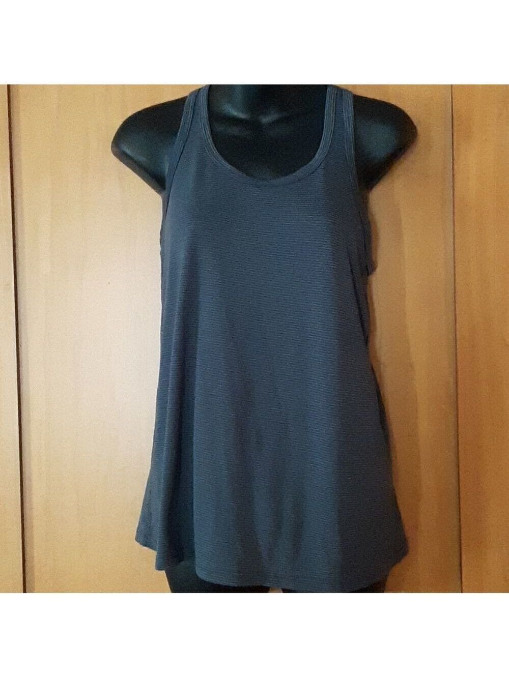 NWOT Athletic Work Sleeveless Raceback Rib Tank Top Size S 4-6